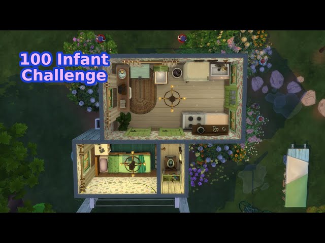 I may regret my tiny home choice  | 100 Baby Challenge | Sims 4 videos