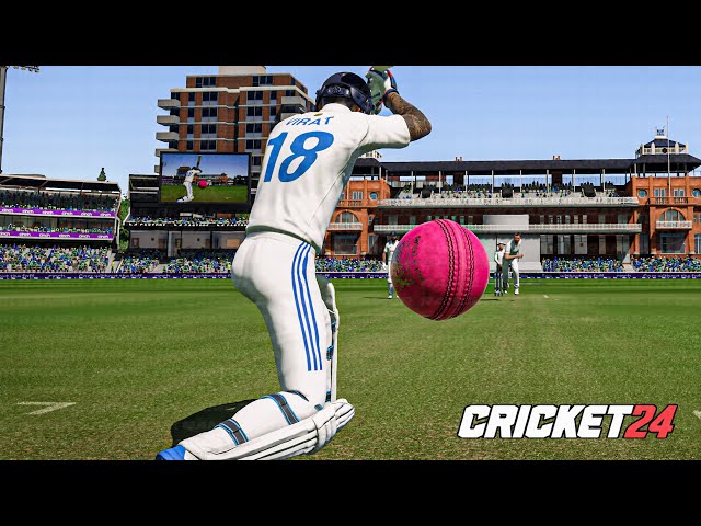 The Beauty of SWING Bowling at Lord's: 1st Ever Pink Ball Test - Cricket 24 Max Swing Sliders