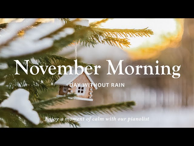 November Morning, Piano Music that Delivers Warmth in the Cold - November Morning | Day Without Rain