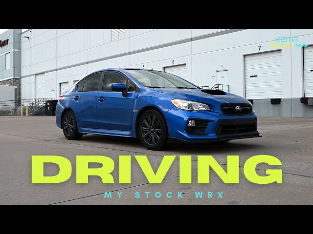 ASMR | Driving My Stock Subaru WRX (Working on Video Quality)