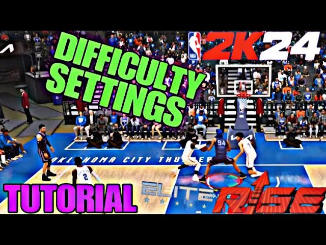 How To Change Difficulty In NBA 2K24 Mycareer