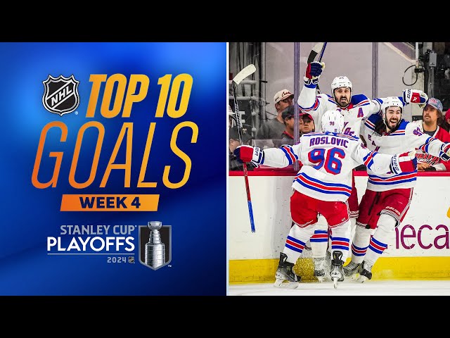 NHL Top 10 Goals from Week 4 | 2024 Stanley Cup Playoffs