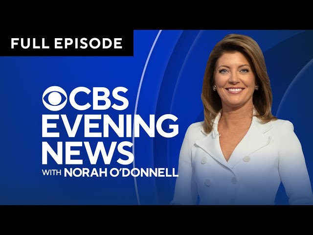 "CBS Evening News" Full Broadcast | November 21, 2024