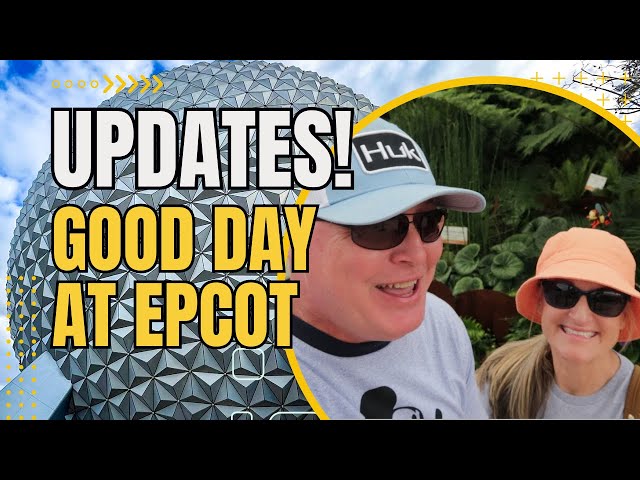 Updates! A Good Day at EPCOT | New Food & Riding Cosmic Rewind