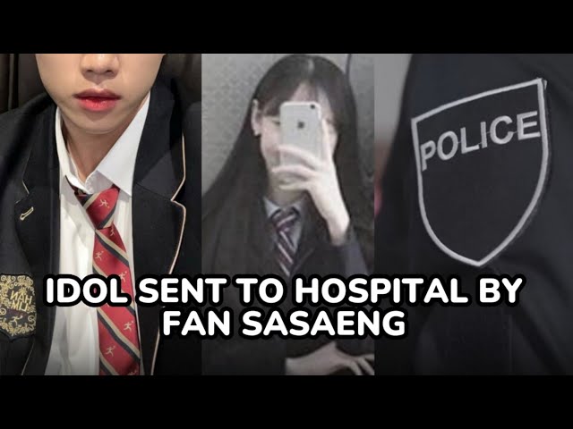 AN IDOL AND HIS STAFF WERE SENT TO THE HOSPITAL AFTER BEING ASSAULTED BY A FEMALE FAN