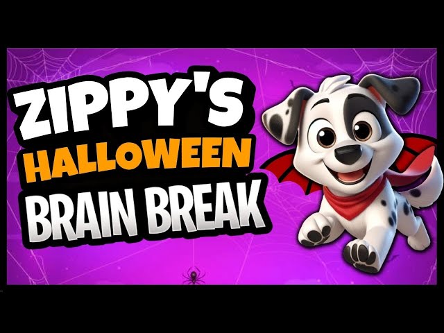 🎃 Zippy's Halloween Brain Break 🎃 Brain Breaks for Kids 🎃 Freeze Dance 🎃 Danny Go Noodle