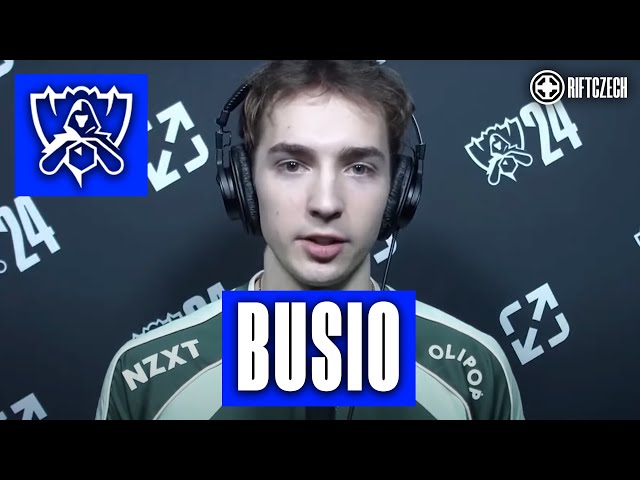 Busio: Byli jsme blízko, můžeme hrát s LCK a LPL, Nunu není cheese pick | WORLDS 24