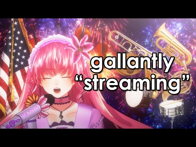 VTuber nails "The Star-Spangled Banner" live AGAIN! (Fireworks Karaoke 2.0, 7/9/2023) 【Karaoke Clip】