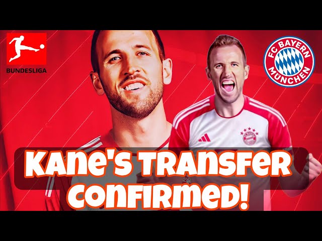 Harry Kane Officially Joins FC Bayern! ✅🔴