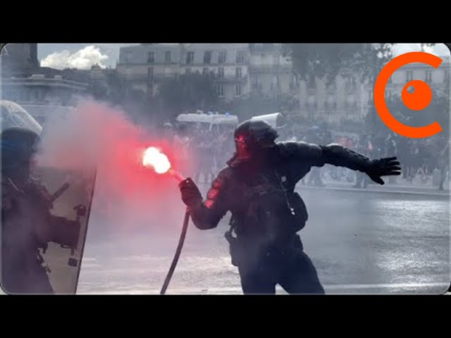 Manifestation anti pass-sanitaire : incidents et tensions (31 juillet 2021, Paris)