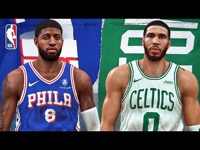 THE MOST REALISTIC NBA 2K GAMEPLAY (PC): SIXERS vs CELTICS | K4RL 2K