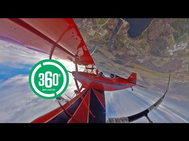 [Vidéo 360°] Pilotage de haute voltige