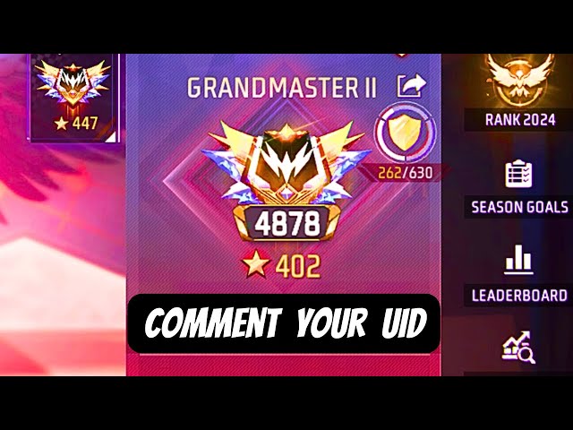 NEW SEASON CSR 😎PUSH TO TOP 1 GRANDMASTER😎👽#classyff #nonstopgaming #freefirelive #rai⭐#alexalive