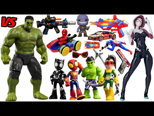 Show the popular and cool Marvel toys in 12 minutes | Toy reviews