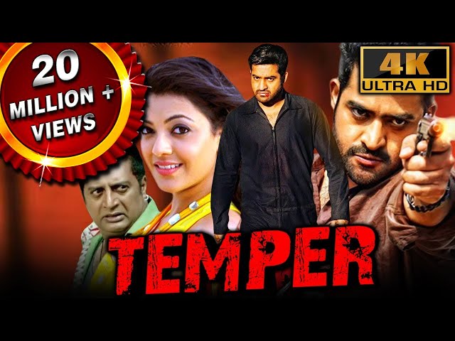 Temper (4K Ultra HD) - Jr. NTR's Blockbuster Action Hindi Movie | Kajal Aggarwal, Prakash Raj