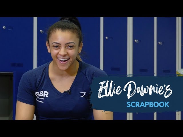 Ellie Downie's gymnastics scrapbook