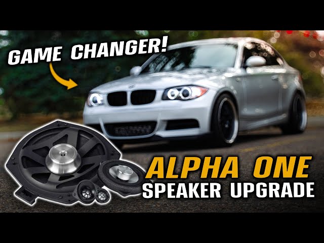 I Installed Alpha One Speakers in My BMW and The Results Are CRAZY!