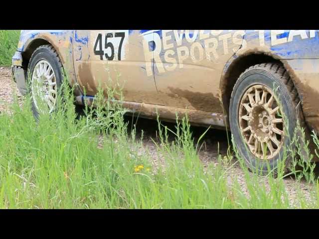 Subaru STi Rally Car Launch Control with Straight Pipe Exhaust