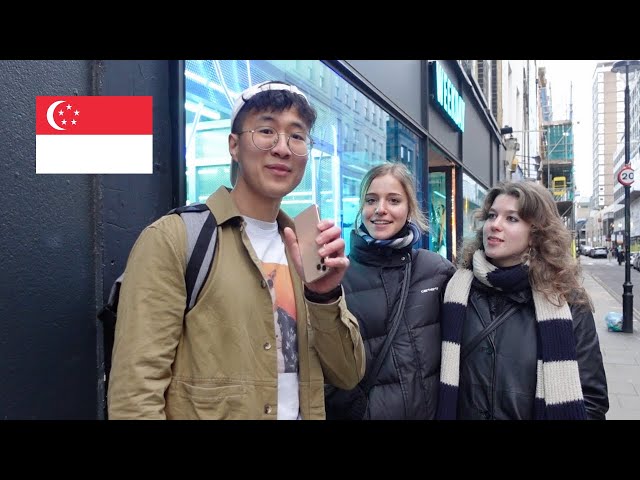 What British People Think of Singapore | London Street Interview