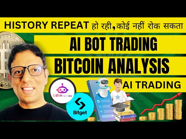 Bitcoin Analysis in Hindi |  cointech2u Ai BOT Trading Tutorial Part 1