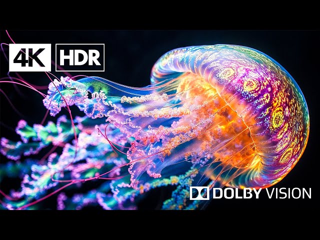 Vibrant OLED 4K 60fps HDR Dolby Vision | Discover Stunning Animals with Cinematic Colors and Music