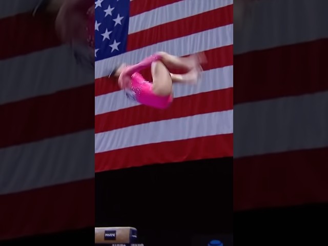 Aly Raisman on Beam from 2016! 🤯🇺🇸 #shorts #gymnastics #olympics #sports #beam #usagymnastics