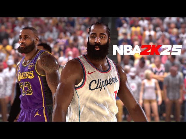 DUEL IN LA | LAKERS vs CLIPPERS | NBA 2K25 CONCEPT GAMEPLAY | K4RL