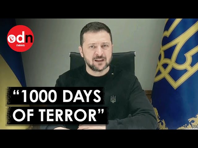 Zelenskyy’s Full Speech at EU Parliament: Marking 1,000 Days of Ukraine’s Full-Scale Invasion