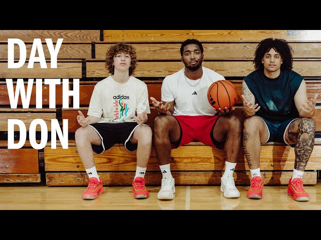 Day with Donovan Mitchell | adidas