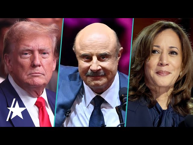 Dr. Phil Tells Piers Morgan He Spoke At Trump Rally After Kamala Harris Snub