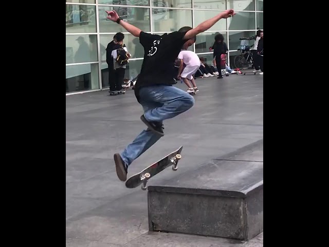 crazy skateboard skill #15