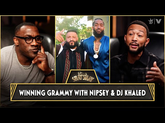 John Legend's Nipsey Hussle Story & Winning Grammy For "Higher” With DJ Khaled After Nipsey Passed