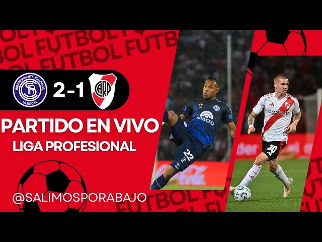 IND RIVADAVIA VS RIVER PLATE EN VIVO ⚽️ ⚽️  🚨 LIGA PROFESIONAL 🚨 FECHA 23 [ FÚTBOL ARGENTINO ]