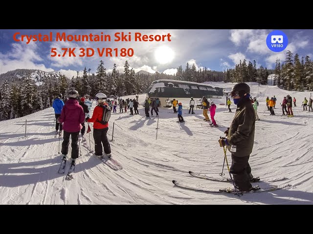 Crystal Mountain Ski Resort (Washington) - 5.7k 3D VR180