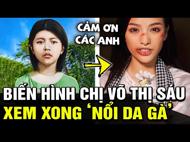 TREND ĐÁNG XEM NHẤT, Tiktoker đu trend biến hình chị Võ Thị Sáu khiến cđm ko khỏi XÚC ĐỘNG |TBTrends