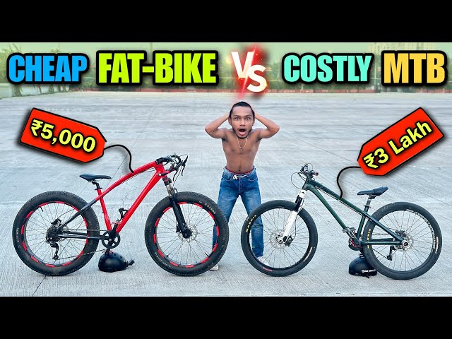 ₹5,000 FAT-BIKE vs. ₹3 Lakh MTB | Which One Survives?