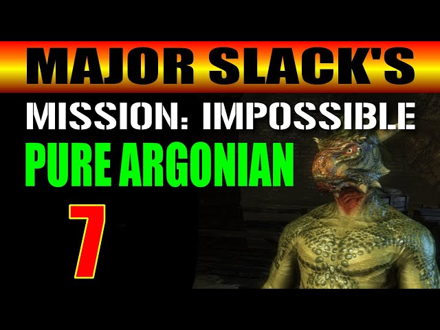 Skyrim PURE ARGONIAN BUILD Walkthrough - Part 7: Houston, We Have Paralyze