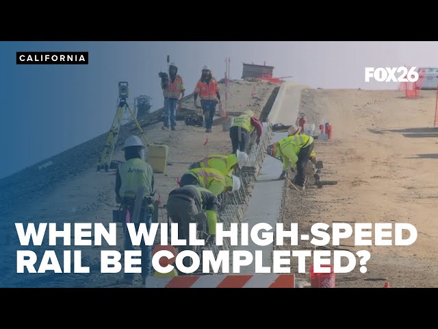 High-speed rail still years away for Central California