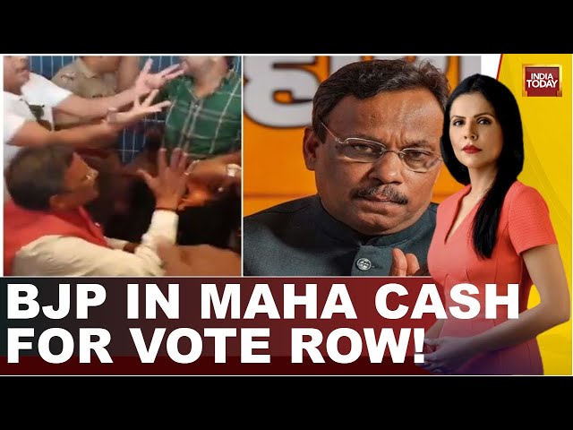 Maharashtra Cash For Vote LIVE: BJP In Maha Cash For Vote Row! |To The Point With Preeti Choudhry