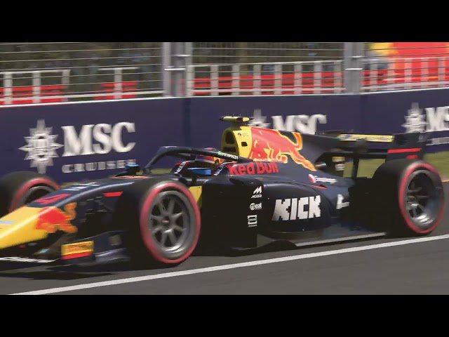 F1 24 Formula 2 - Great Enzo! From end of the grip to podium! 4K TV