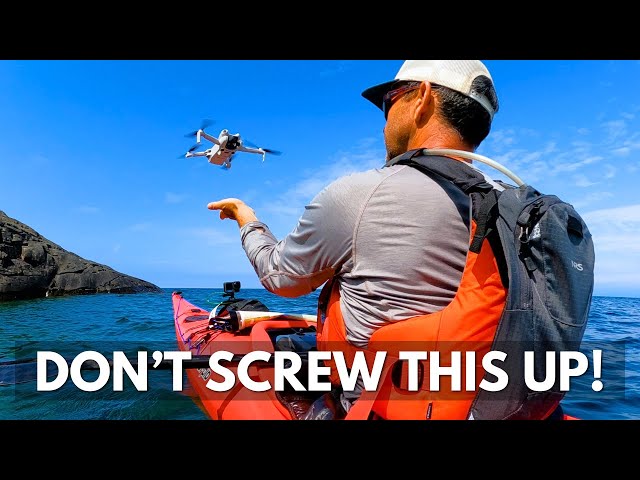 How to Launch and Land a Drone from a Kayak, Canoe or SUP