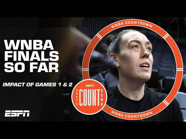 The WNBA Finals so far 🏀 How Games 1 & 2 impact the Lynx vs. Liberty series | WNBA Countdown