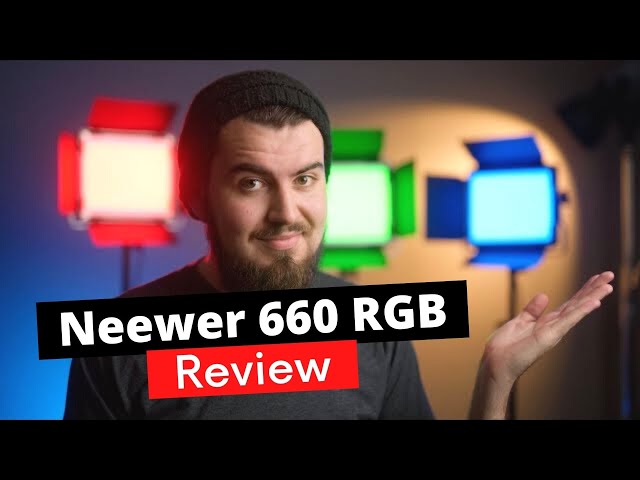 Hollywood Lighting with the NEEWER 660 RGB Review