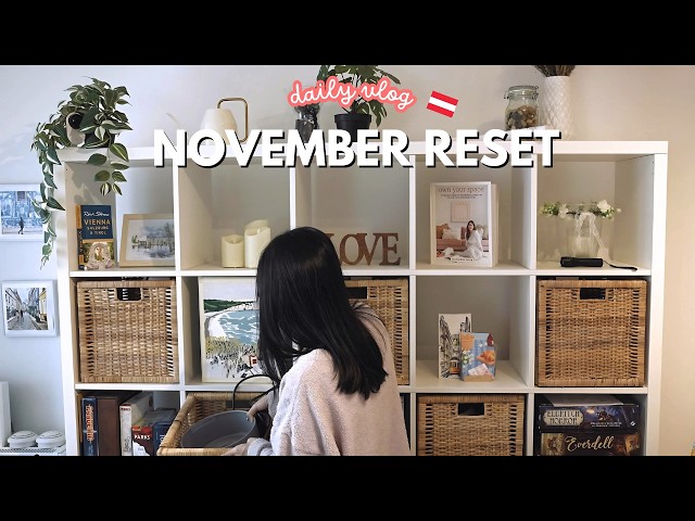 November Reset | Cozy Cooking, Cleaning Motivation & Unboxing My New Vlogging Camera!