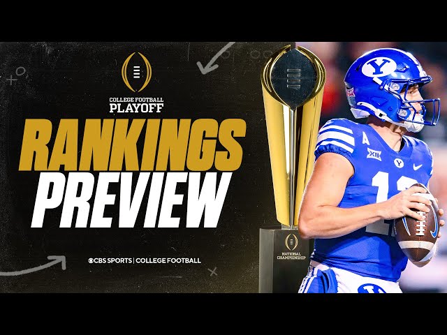 College Football Playoff Rankings PROJECTIONS: BYU still in Top 10 after loss to Kansas?