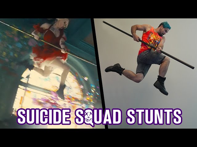 Suicide Squad Stunts In Real Life