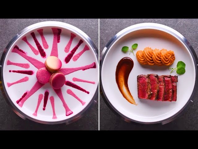 Plate like a pro with these quick and easy dinner party plating tricks | Food Hacks by So Yummy