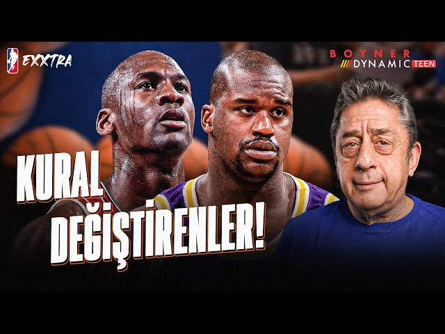 NBA'İ DEĞİŞTİREN OYUNCULAR! Kritik Kural Değişiklikleri, Michael Jordan, Shaq | NBA Exxtra