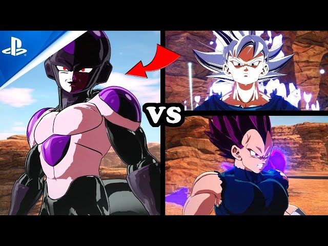 DB Sparking Zero: Black Frieza VS Ultra Ego Vegeta & Ultra Instict Goku [MANGA RECREATED BATTLE MOD]