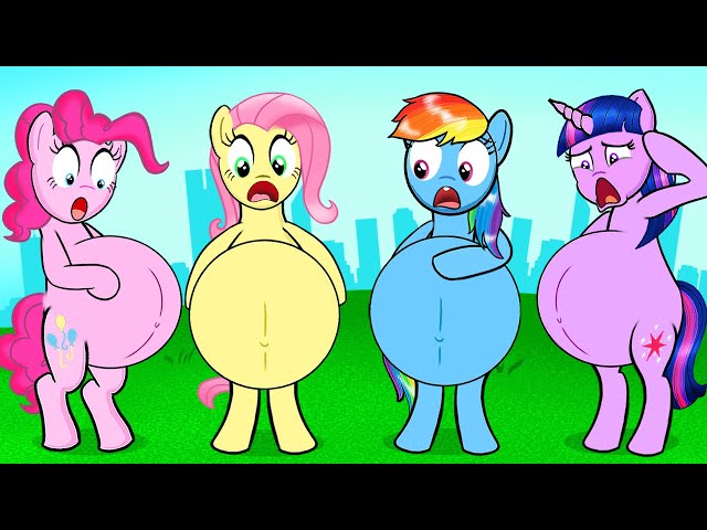 🔴How to care for Pregnant? - MY LITTLE PONY | Stop Motion Paper